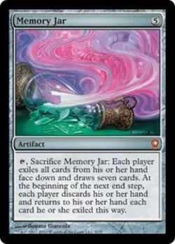Memory Jar -Foil Heavy Play MTG From the Vault: Relics - Image 1