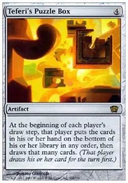 Teferi's Puzzle Box -Foil Heavy Play MTG 8th Edition - Image 1