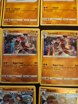 Pokemon Cards Lot of 32 Chilling Reign Rock Types - Image 3