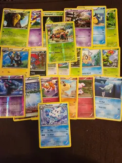 Pokemon Cards Lot 21 Legendary Treasures, Breakthrough, Flashfire, XY, Evolution 636996769661 - Image 1