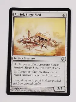 MTG Auriok Siege Sled (Darksteel/Artifact/U) - BGM - Image 1