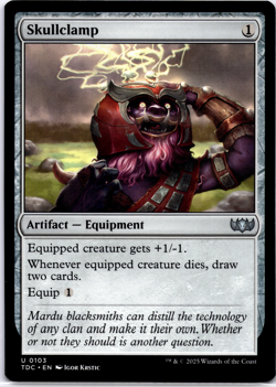 Skullclamp TDC Regular NM MTG - Image 1
