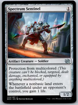 Spectrum Sentinel 244 UC The Brothers' War Magic: The Gathering NM - Image 1