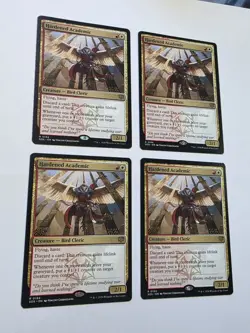 4x Hardened Academic - Secrets Of Strixhaven - Near Mint - MTG - Image 1