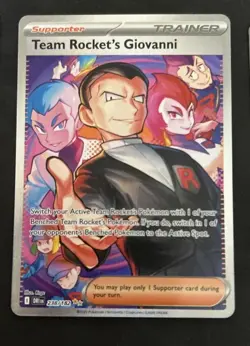 Pokemon TCG Team Rockets Giovanni Destined Rivals Card 238/182 Sir 3 Card Bundle - Image 3
