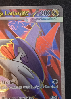 Pokemon TCG Mega Latias ex 163/132 Mega Evolution Full Art Ultra Rare Card NM - Image 3