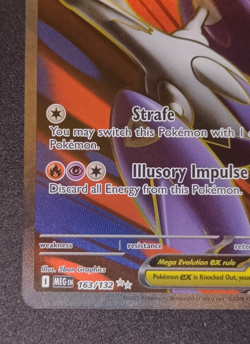 Pokemon TCG Mega Latias ex 163/132 Mega Evolution Full Art Ultra Rare Card NM - Image 4