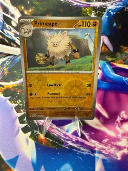 PRIMEAPE 107/193 PALDEA EVOLVED Reverse Holo Uncommon Pokemon - Image 1