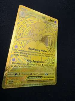Mega Gardevoir EX 187/132 Mega Evolutions Pokemon English TCG Gold Card - Image 4