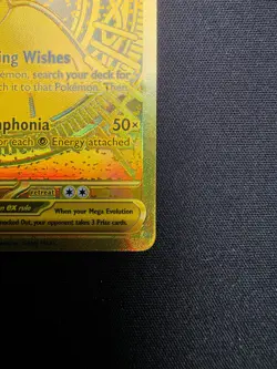 Mega Gardevoir EX 187/132 Mega Evolutions Pokemon English TCG Gold Card - Image 5