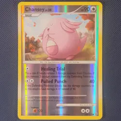Chansey 69/127 - Platinum Base - Reverse Holo Pokemon Card - NM - Image 1