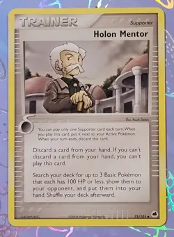 Holon Mentor 75/101 Ex Dragon Frontiers Pokemon Card NM - Image 1