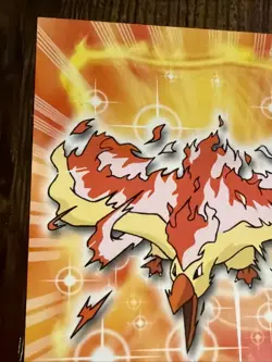 Pokemon TCG Topps Card #146 Moltres TV Animation Ed 2000 Topps Blue Logo - Image 5