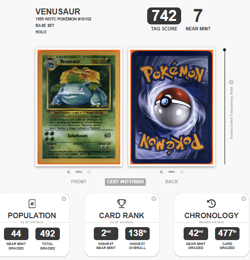 Pokemon TAG 7 Venusaur 015/102 Base Set Holo - Image 4