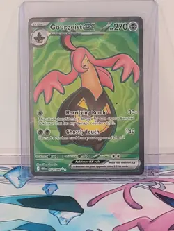 Pokemon TCG Gourgeist ex 102/086 Chaos Rising Ultra Rare Pokemon Near Mint - Image 1