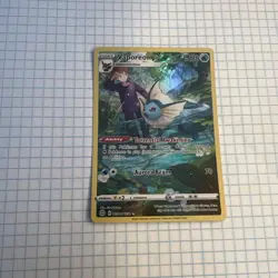 Pokemon TCG Vaporeon Trainer Gallery: Brilliant Stars Tg02/Tg30 Holo Secret Rare - Image 1