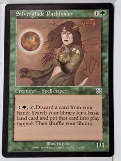 Silverglade Pathfinder - Mercadian Masques - Magic the Gathering MTG Nice! - Image 1