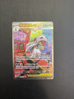 Pokemon Ascended Heroes Mega Scrafty Ex SIR #285 NM - Image 1