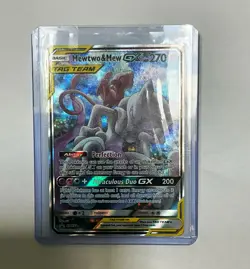 Pokemon TCG Mewtwo & Mew GX SM191 SM TAG TEAM Promo Holo English 270 HP - Image 1