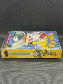 Pokemon Sealed Thunderstorm Theme Deck W/Gift Box & Accessories Vintage 1999 - Image 4