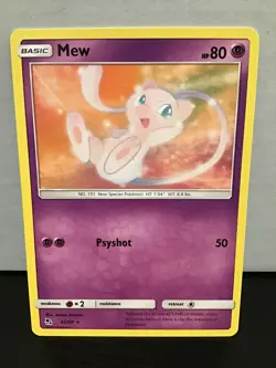 Mew 32/68 Rare Pokemon Hidden Fates - Image 1