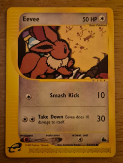 2003 Pokemon Eevee – Skyridge – 54/144 - Image 1