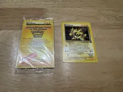 Sealed Electabuzz Pokemon WB Gold Stamp #2 1999 First Movie Black Star Promo - Image 1