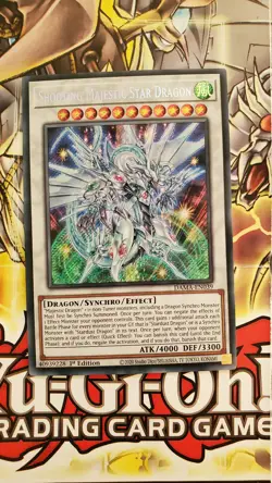 YuGiOh Shooting Majestic Star Dragon DAMA-EN039 Secret Rare - Image 1