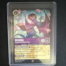 Disney Lorcana Demona - Scourge of the Wyvern Clan 55/204 Foil Legendary - Image 1