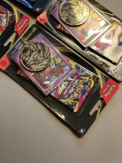 Lot of 4 Pokemon TCG Mega Evolutions Blister Booster Packs Promo Card Coin New - Image 4