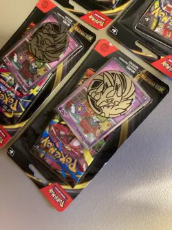 Lot of 4 Pokemon TCG Mega Evolutions Blister Booster Packs Promo Card Coin New - Image 5