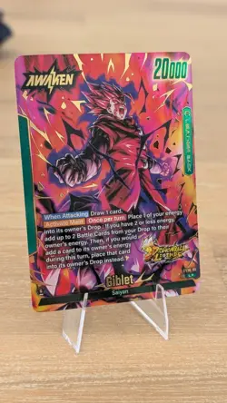 Giblet FS10-01 Leader Bonus Pack Alternate Art Promo Dragon Ball Card English - Image 1
