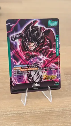 Giblet FS10-01 Leader Bonus Pack Alternate Art Promo Dragon Ball Card English - Image 2