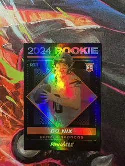 2024 Panini Encore - Bo Nix Rookie #11 Denver Broncos NFL Football case hit card - Image 1