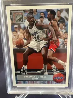1992 UPPER DECK MCDONALD’S #P43 Shaquille O'Neal ROOKIE CARD PSA 9 MINT A+++ - Image 3