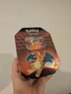 Hidden Fates Tin Charizard GX Factory Sealed Pokemon - Image 1