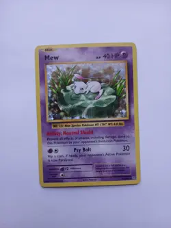 Pokemon TCG Mew 53/108 Holo XY Evolutions 2016 LP - Image 1