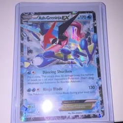 Ash-Greninja EX XY133 2016 Pokemon TCG Promo Holo Card English NM - Image 1