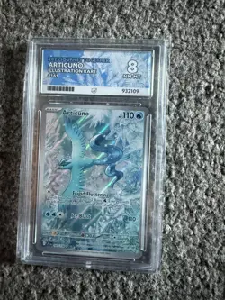 Pokemon TCG Articuno Card Journey Together 161/159 Illustration Rare Ace 8 - Image 1