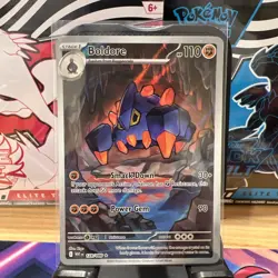 Boldore 2025 Pokemon White Flare 128/086 Illustration Rare - Image 1