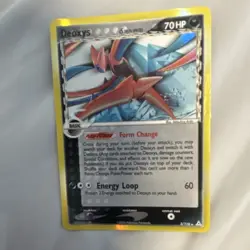 Deoxys 3/110 EX Deoxys Holo Rare English 2005 70HP Pokemon TCG Card - Image 1