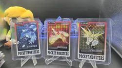 Zapdos Articuno Moltres Holo Carddass Bandai Pokemon Card Japanese Nintendo 1997 - Image 1
