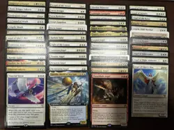 HUGE Lot of 50 Random Rare Angel Cards only Tribal - MTG Magic NM - Image 1