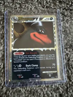 Pokemon Houndoom (Prime) 82/90 Undaunted Holo Card LP - Image 1