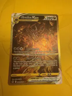 Giratina VSTAR Alt Art Gold Crown Zenith GG69/GG70 Pokemon Card Holo 2023 - Image 1
