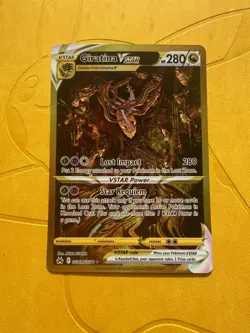 Giratina VSTAR Alt Art Gold Crown Zenith GG69/GG70 Pokemon Card Holo 2023 - Image 2