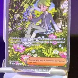 The Pokemon Company Wally's Compassion 186/132 Me01 Full Art Secret Rare Holo EN - Image 3