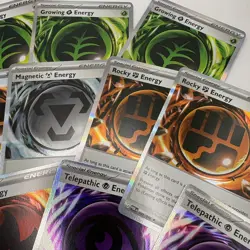 X13 Special Energy Holo Pokemon TCG English - Chaos Rising Perfect Order Bundle - Image 4