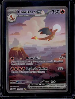 Charizard ex Holo Special Illustration Rare SV: Scarlet & Violet 151 199/165 NM - Image 1