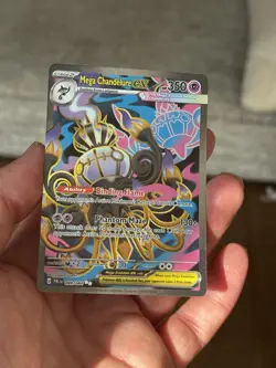 Pokemon TCG Pitch Black Mega Chandelure EX 099/84 Pack Fresh Near Mint English - Image 2
